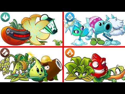 PvZ 2 4 Super Team Plants Vs Team Zombies Part 45 - Team So OP !!!