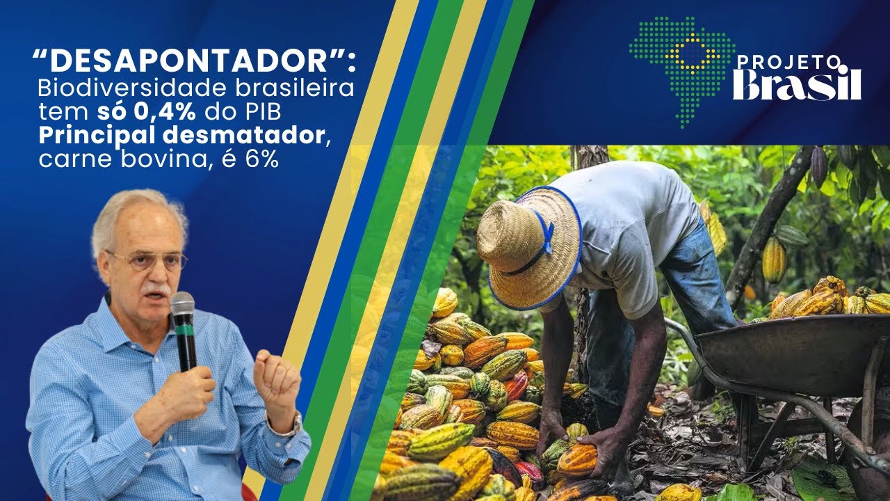 Carlos Nobre: Nossa ECONOMIA não usa os produtos da MAIOR BIODIVERSIDADE do mundo!