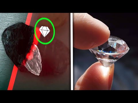 COMO se HACEN los DIAMANTES en la TIERRA💎| Como se EXTRAEN los DIAMANTES de las MINAS ⛏️