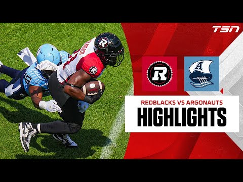 CFL Week 10: Ottawa Redblacks vs. Toronto Argonauts | FULL HIGHLIGHTS