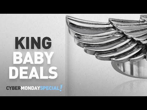 Cyber Monday Women's Jewelry By King Baby: King Baby Men's Wing Ring