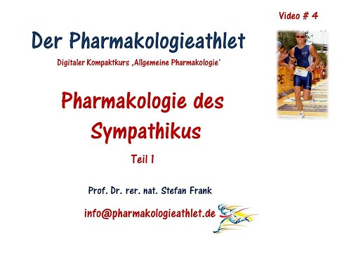 Das autonome Nervensystem: Einstieg in die Pharmakologie des Sympathikus - Teil 1 !