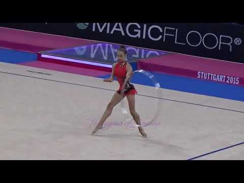Laura BOZIC (CRO) hoop - 2015 Stuttgart worlds Qualifs