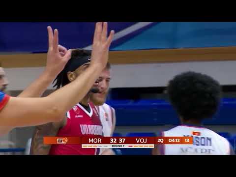 ABA League 2 2025/26 highlights, Round 7: Mornar-Barsko zlato – Vojvodina mts (27.1.2026)