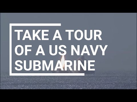 USS MAINE SSBN 741 TOUR