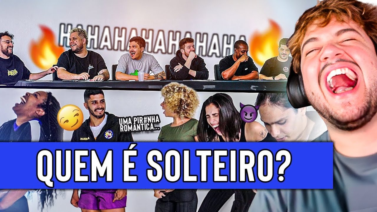 QUEM É SOLTEIRO? - React Aqueles Caras