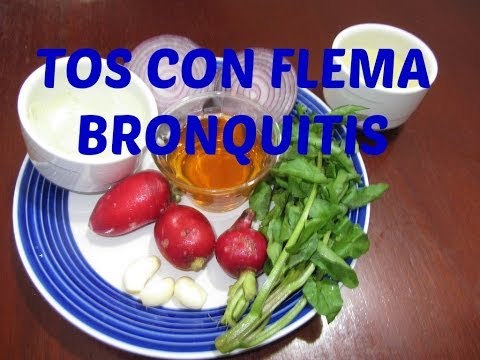 Remedio casero para la tos con flema