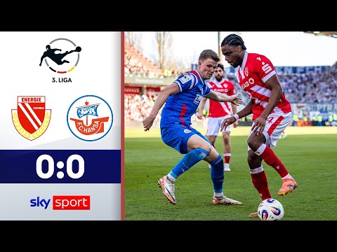 Kein Sieger in Spitzenspiel! | FC Energie Cottbus - Hansa Rostock | Highlights - 3. Liga 2025/26