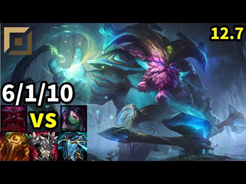 Ornn Top vs Akali - NA Master | Patch 12.7