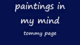 paintings in my mind - tommy page