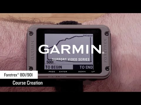 Garmin Support | Foretrex 801/901 | Course Creation
