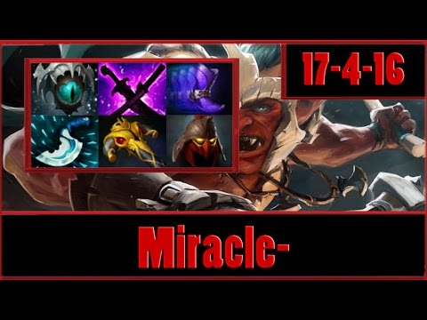 Dota 2 - Miracle- plays Troll Warlord - Ranked
