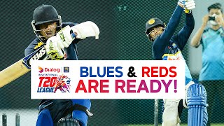 Team Blue & Team Red are ready for Dialog-SLC Invitational T20 League 2021