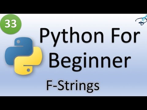 Python Tutorial For Beginners F Strings 33