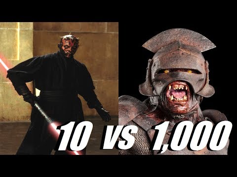 10 Darth Mauls vs 1,000 Uruk-Hai - Ultimate Epic Battle Simulator