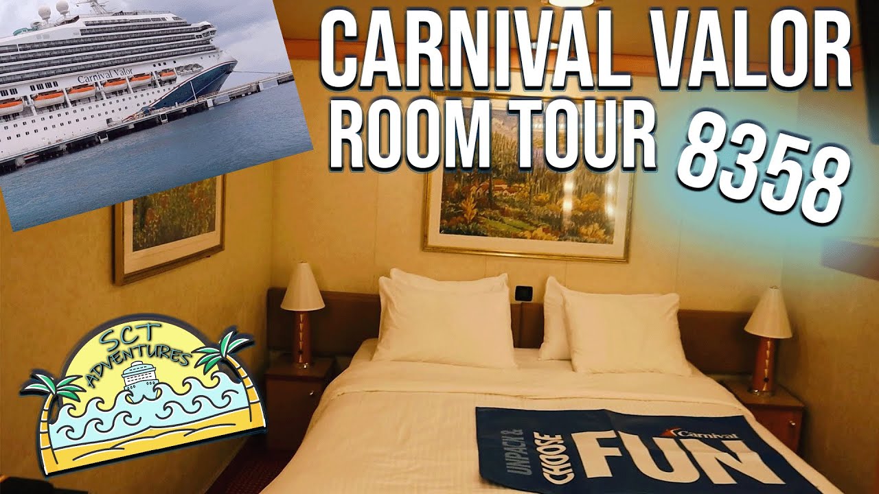 Carnival Valor - Cabin 8358 - Video 1