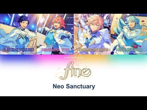 Neo Sanctuary - fine color coded lyrics (KAN/ROM/ENG)