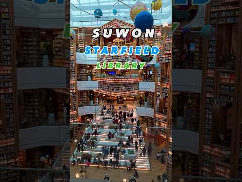 Discover the Enchanting Wonders of Suwon's Magical Library#shorts #suwon