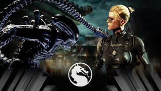 Mortal Kombat X - Alien Vs Cassie Cage (Very Hard)