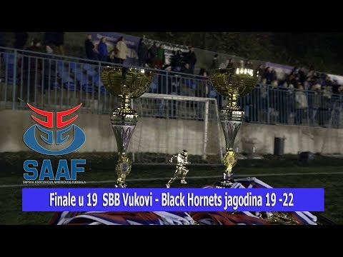 Finale U 19 SBB Vukovi-Black Hornets19-22