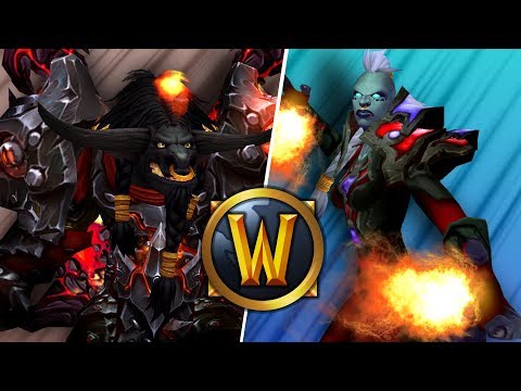 Fury Warrior GOD VS Fire Mage (1v1 Duels) - PvP WoW: Battle For Azeroth 8.1
