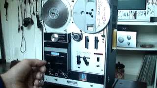Video thumbnail for Tape Deck de Rolo "Reel to Reel" AKAI X-2000 SD (3x1) Estéreo (Vídeo DEMO) by Régis Armellini
