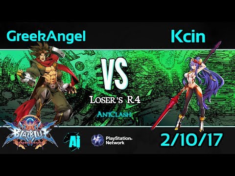 AniClash 59 - GreekAngel (Bang) vs. Kcin (Mai) Loser's R4 - BBCF Blazblue CF