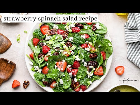 Strawberry Spinach Salad Recipe