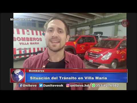 Tránsito en Villa María: la repuesta de Bomberos