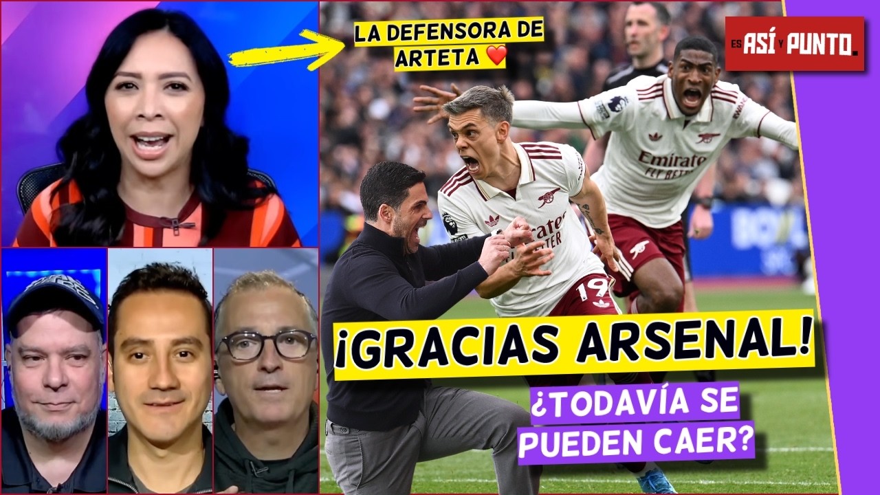ARSENAL está con el título de la PREMIER LEAGUE en la mano, ¿LO LOGRARÁ? | Es Así y Punto