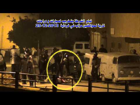 تخريب أملاك موطنين مزاب من طرف الشرطة الجزائرية في غرداية