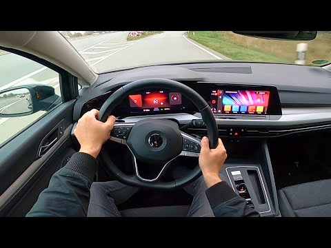 2022 VW Golf 8 Variant 2.0 TDI - review & pov test drive
