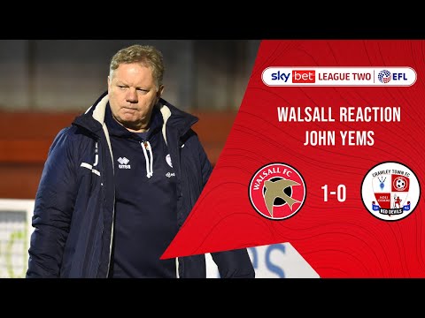 WALSALL REACTION | John Yems