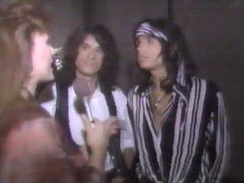 AEROSMITH | RARE CELEBRITY INTERVIEW with Natalie Gray