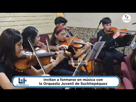 Invitan a formarse en música en Suchitepéquez