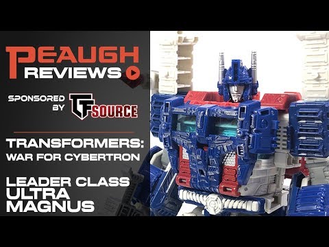 Video Review: Transformers: War for Cybertron SIEGE - Leader Class ULTRA MAGNUS