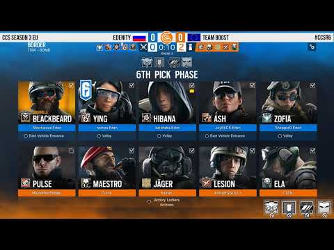 CCS Season 3 EU - Week 9 - Playday 18 - Edenity vs. Team Boost