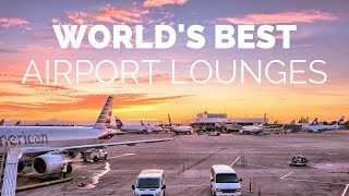 TOP 7 AIRPORT LOUNGES IN THE WORLD - YouTube