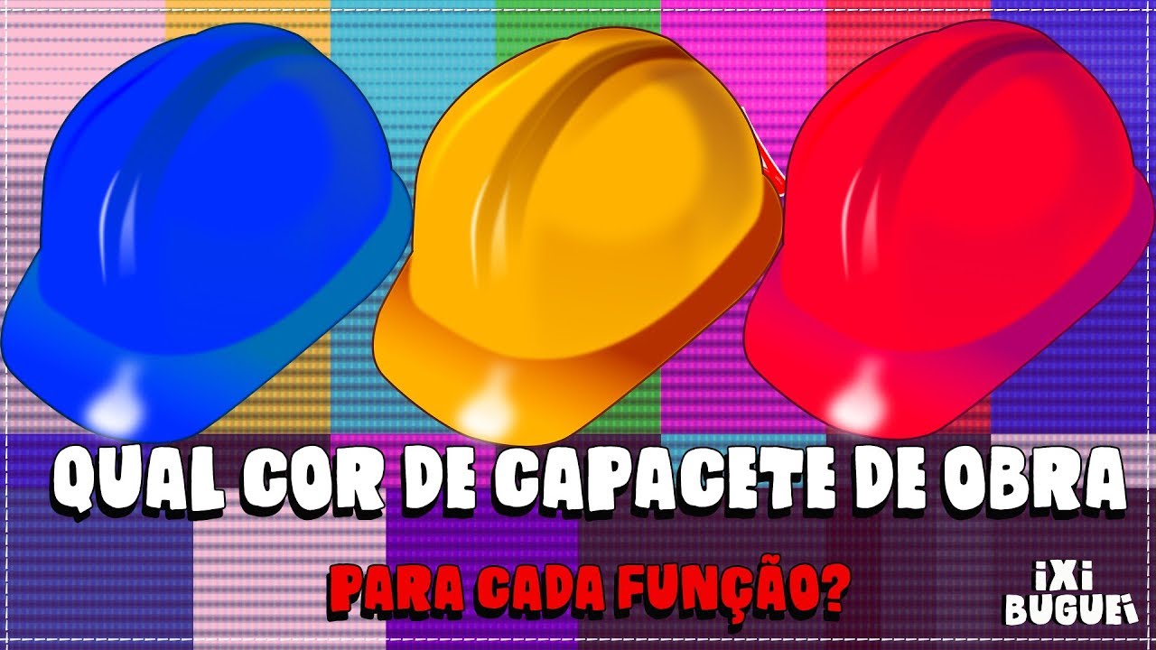 Watch Now QUAL COR DE CAPACETE PRA CADA FUNÇÃO QUAL COR DE CAPACETE PRA CADA FUNÇÃO