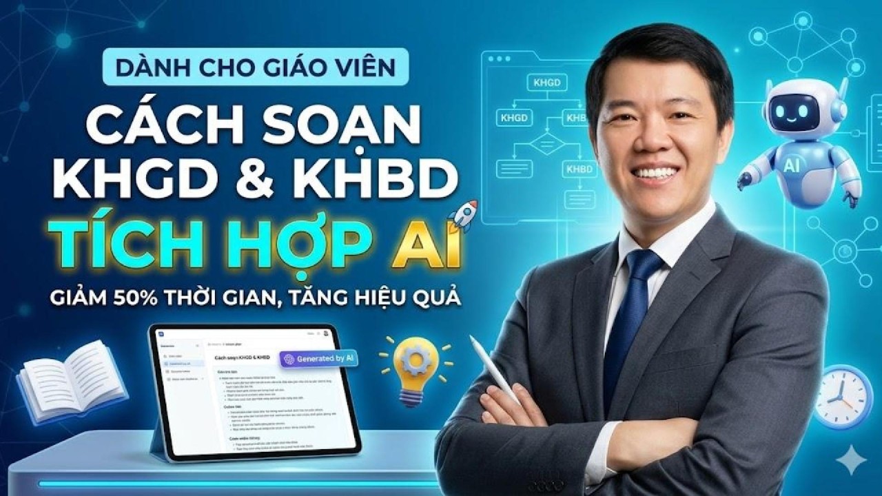 Cách soạn KHGD & KHBD tích hợp AI | Nguyễn Thanh Thuận