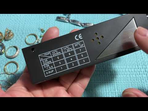 ТЕСТЕР АНАЛИЗАТОР для ПРОВЕРКИ подлинности БРИЛЛИАНТОВ. @Larisa Tabashnikova. 21/12/21