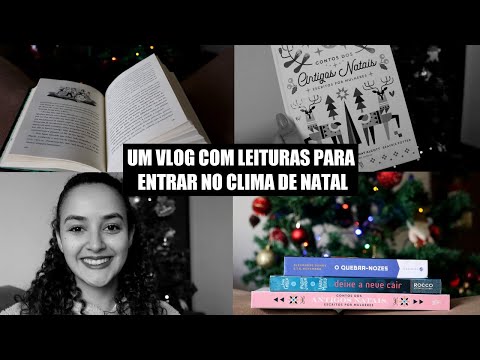 Vlog de leitura: leituras e clima de natal ♥ l 2022