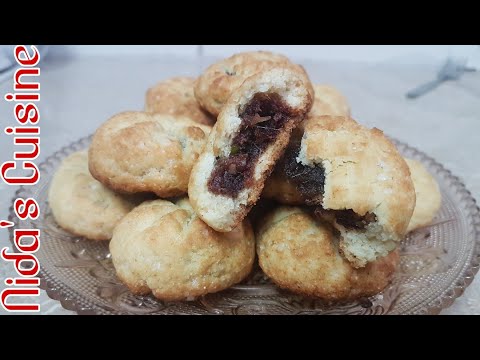 Maamoul - Arabic Sweet - Nida's Cuisine - Filled with dates - Dates Biscuits