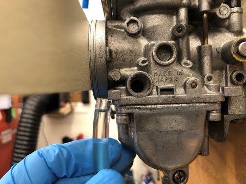 Checking Fuel Service Level on Mikuni Carbs