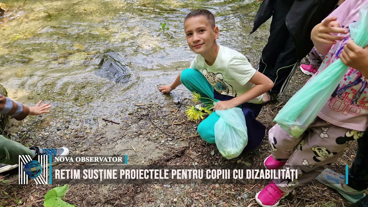 Retim susține proiectele pentru copiii cu dizabilități