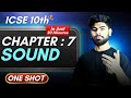 Physics Chapter 7 Sound One Shot In 20 Minutes ICSE Class 10 ICSE Physics