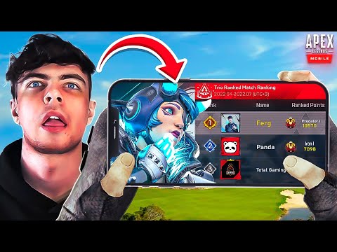 I BECAME THE #1 APEX LEGENDS MOBILE PLAYER…