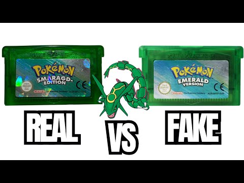 Pokemon Real vs Fake | Gameboy Advance Spiel (Smaragd-Edition)