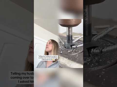 His reaction was so funny at the end🤣 #marriage #wife #funny #husband #couplecomedy #thequistfamily