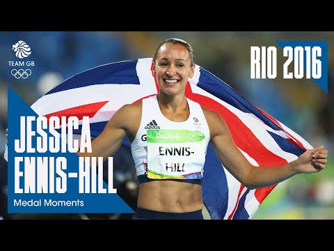Jessica Ennis-Hill Heptathlon Silver | Rio 2016 Medal Moments